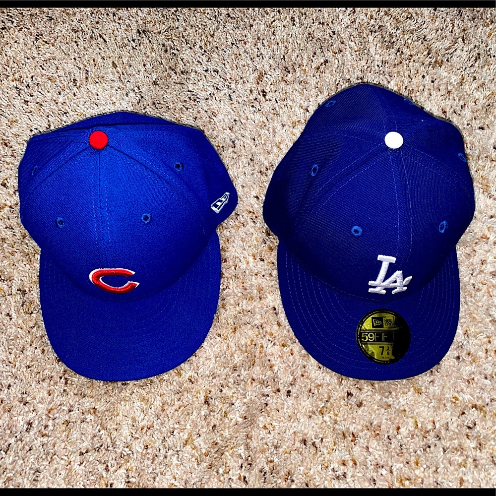 LA Dodgers 1988 WS Chicago Cubs New Era 7 3/8